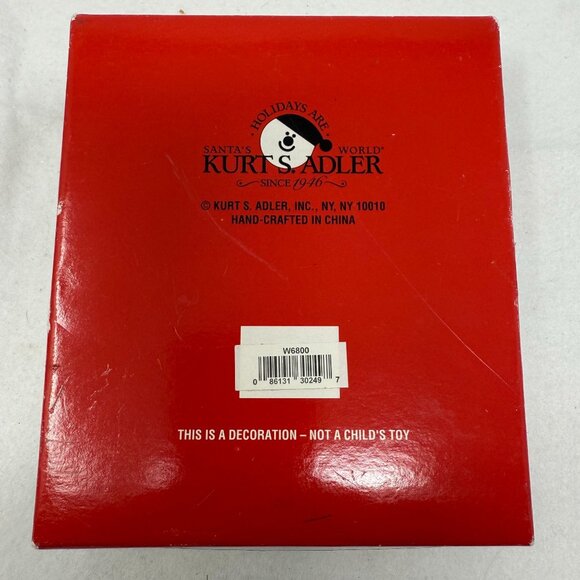 Kurt S. Adler Snowman Star Ornaments 5 Christmas Holiday Folksy Snowy Creek - Picture 4 of 4